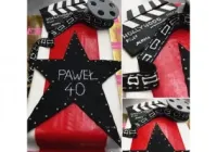 Tort z gwiazdą filmową