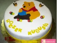Tort z Kubusiem Puchatkiem
