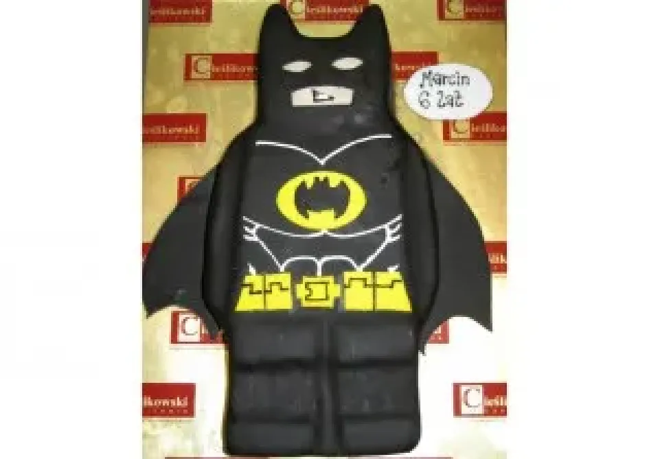 Tort w kształcie LEGO Batman