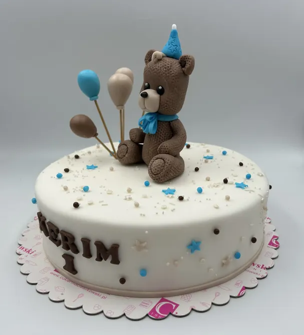 Tort z misiem