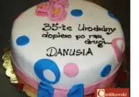 Tort na 35 urodziny
