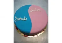 Tort dwukolorowy