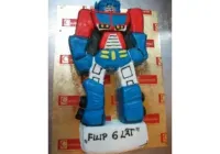 Tort w kształcie Transformers