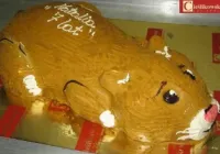 Tort w kształcie chomika