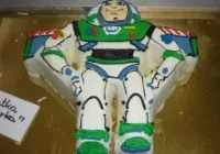 Tort w kształcie Buzza Astrala z Toy Story